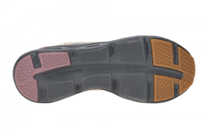 Skechers Glide Step Schuhe beige grau Damen Slip-Ins 150510