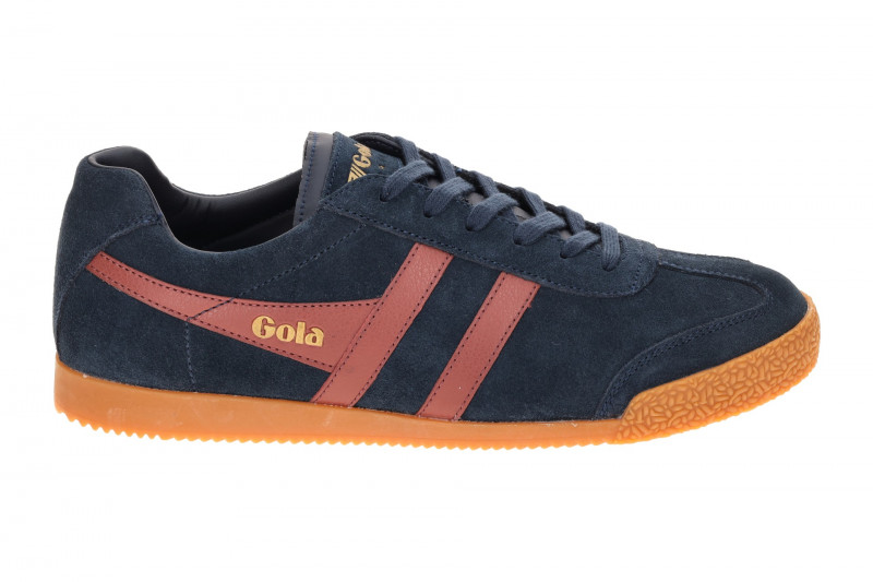 Gola Harrier Sneakers Schuhe blau rot Herren CMA192