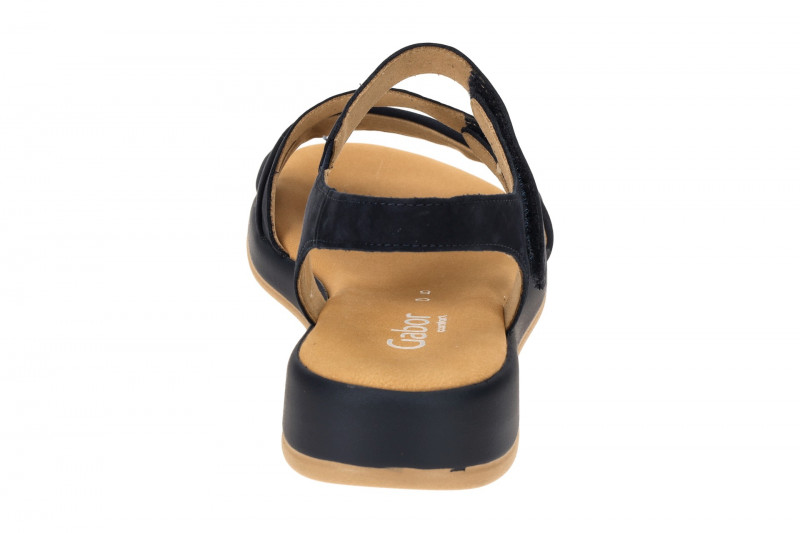 Gabor Sandale blau Nubuck Klett 82.733.36