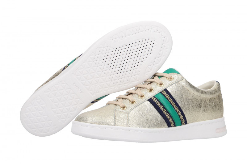 Geox Jaysen Schuhe gold grün Damen Sport