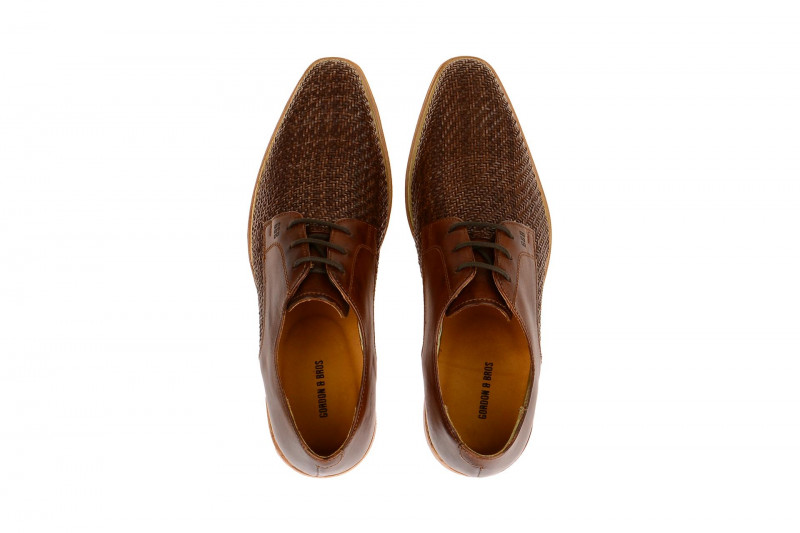 Gordon Bros Schuhe Lorenzo braun flecht S160746