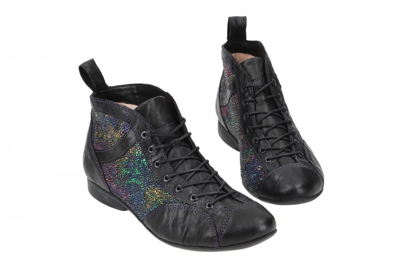 Think Guad 2 Schnür Stiefeletten schwarz bunt 618