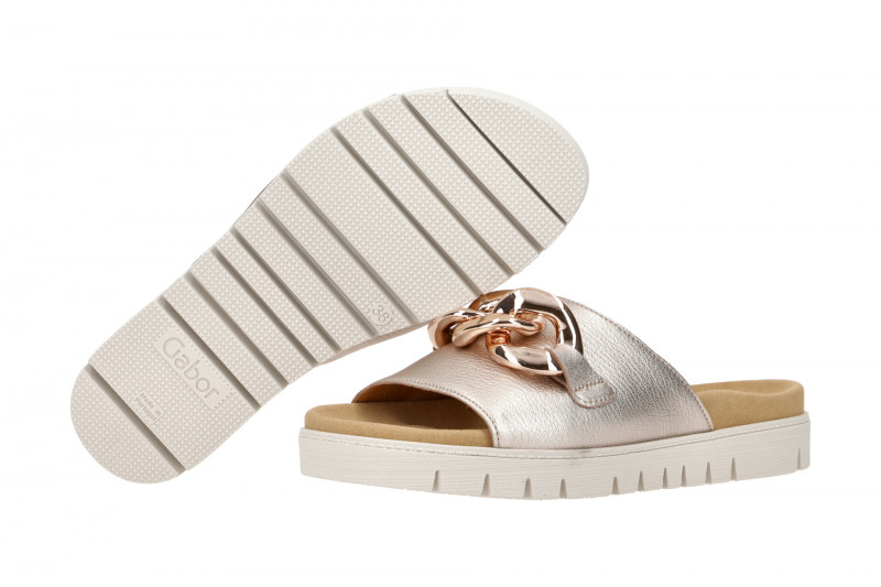 Gabor Glamour Pantolette rose gold 63.743.62