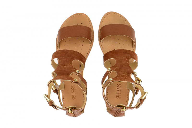 Geox Sozy Sandale braun gold D722CG