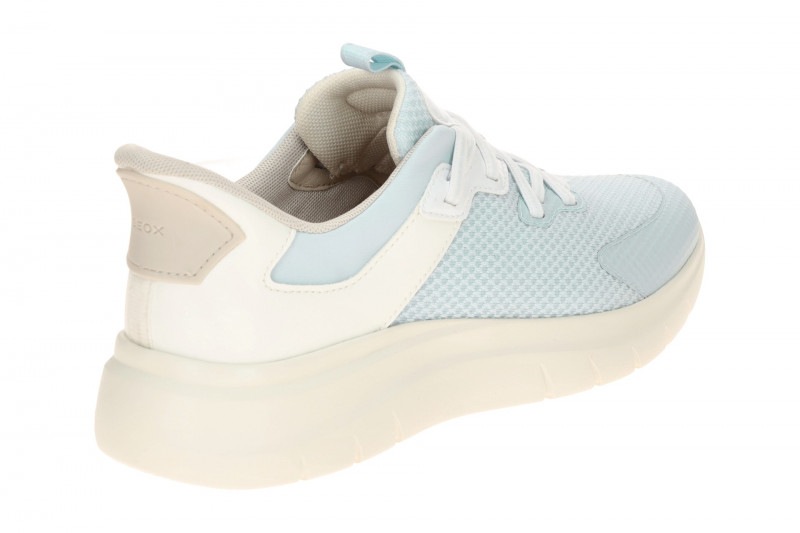 Geox Plummery Schuhe Slipper blau crystal Damen FASTin D670JB