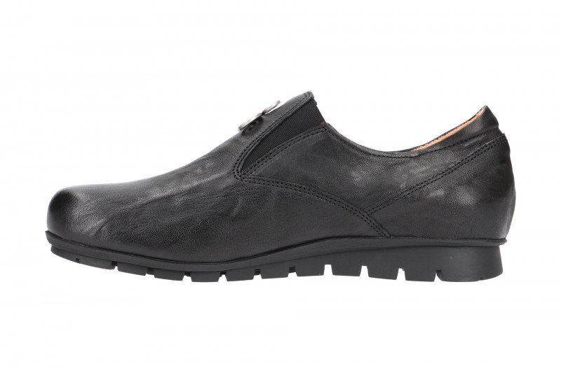 Think Menscha Schuhe Slippers schwarz