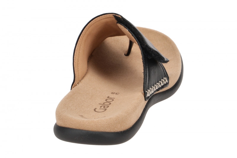 Gabor Zehentrenner Klett Pantolette schwarz 23.708.27