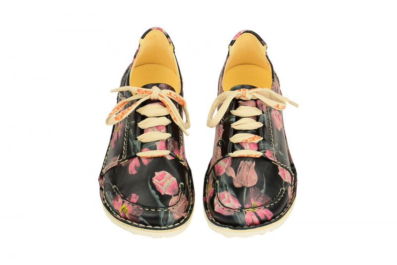 Eject Sony3Deal Schuhe schwarz Blumen 9405/1.012