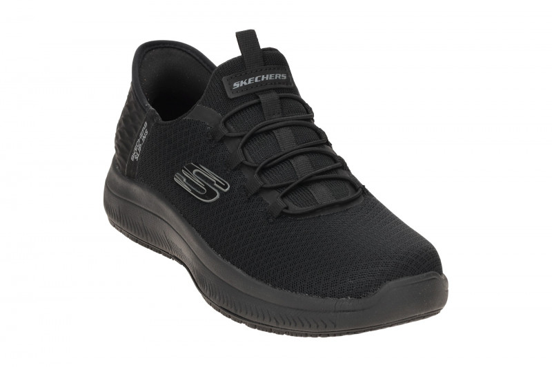 Skechers Summits SR Schuhe schwarz Damen Slip-Ins 108144EC