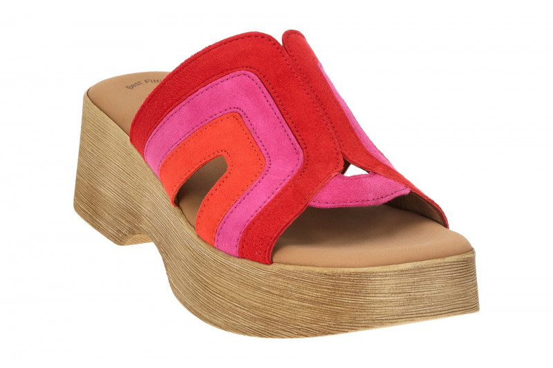Gabor Fashion Plateau Pantolette rot pink 64.521.15