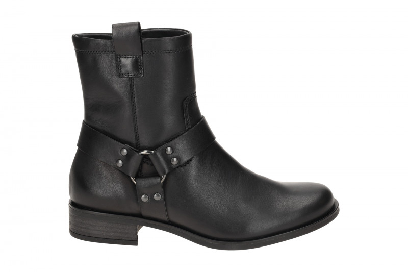 Paul Green Stiefelette schwarz Biker Boots 8188