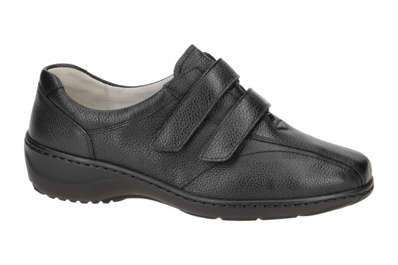 Waldläufer Kya Slipper schwarz Nappa 607302