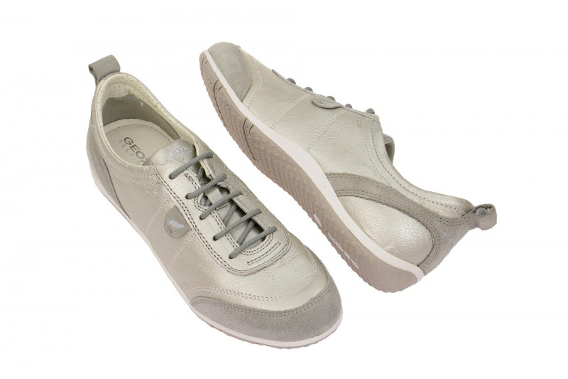 Geox Vega Schuhe silber grau D3209A