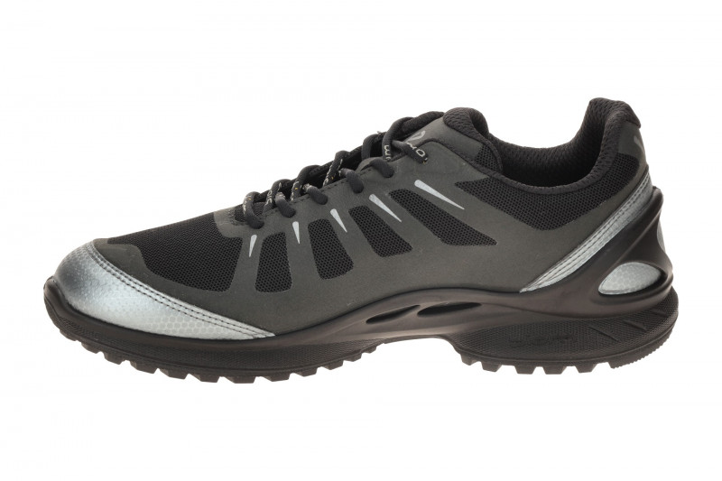 ecco Biom Energi Schuhe schwarz silber Damen Sneaker 850833