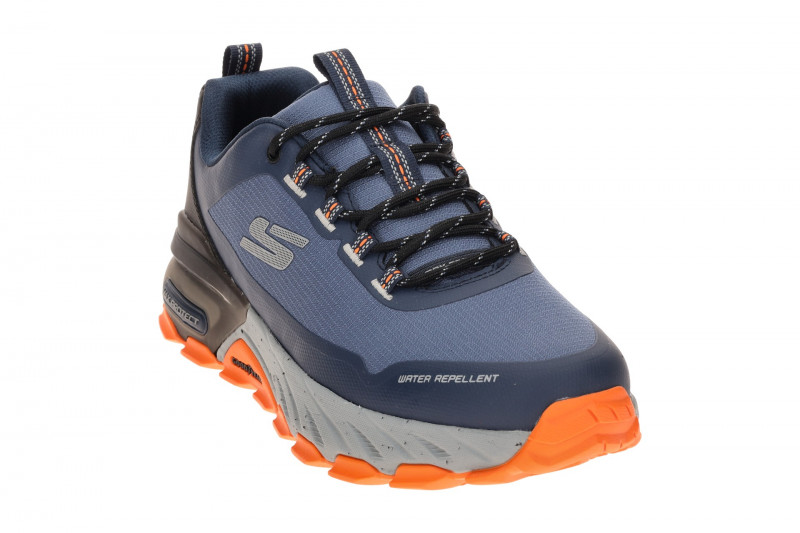 Skechers Max Protect Schuhe blau orange Herren Outdoor 237669