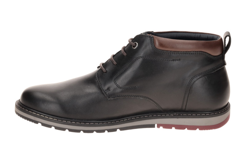 Pikolinos Berna Winter Stiefelette schwarz Herren Lammfell M8J-N8181