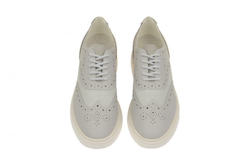 Geox Budapester Schuhe Thymar grau