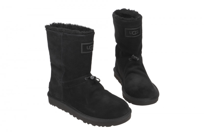 UGG Classic Short Toggler Stiefel Boots schwarz