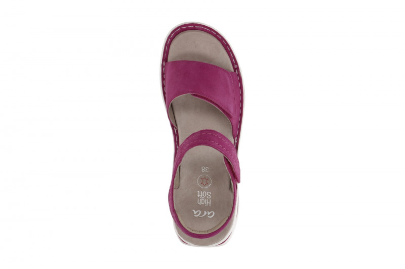 ara Tampa Sandale pink Samt Velour 12-47207