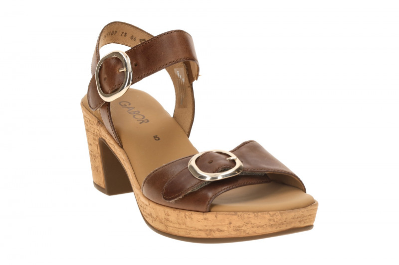 Gabor Sandalette braun Glattleder 84.764.24