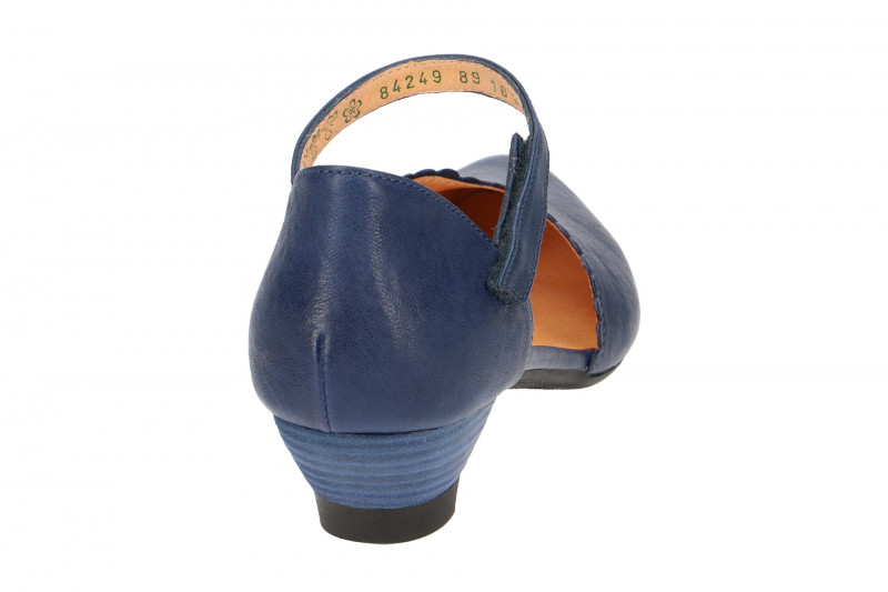 Think Aida Riemchen Pumps blau 4-84249-89