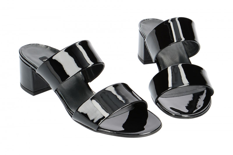 Paul Green Pantolette Lack schwarz 6016