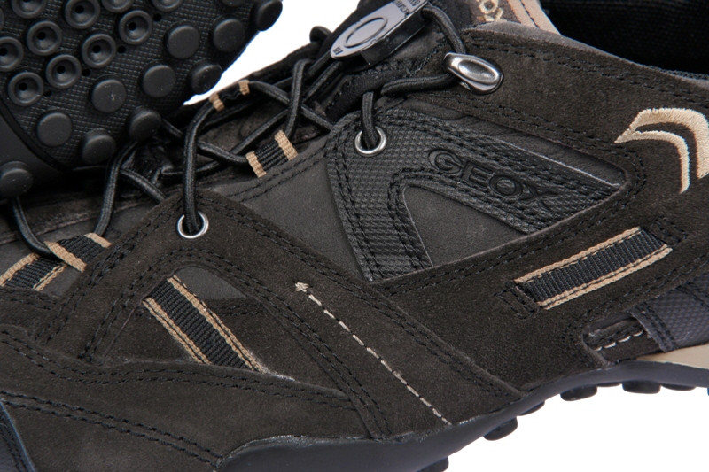 Geox Respira Wide Snake S Schuhe schwarz Sneaker