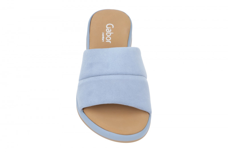 Gabor Pantolette azur blau 22.730.26