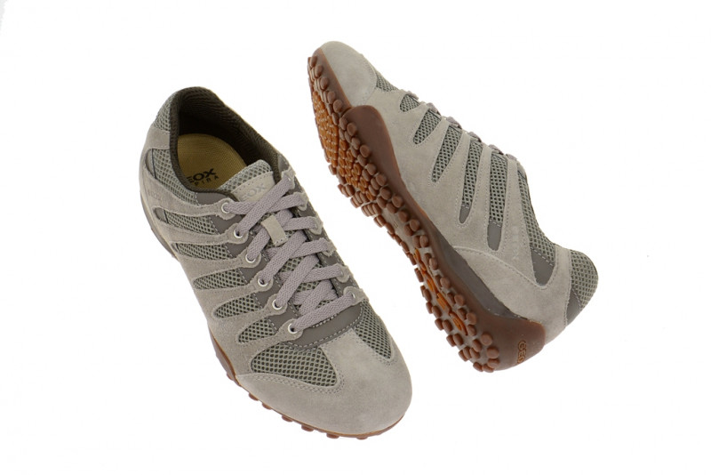 Geox Snake Schuhe taupe grau - U4207B
