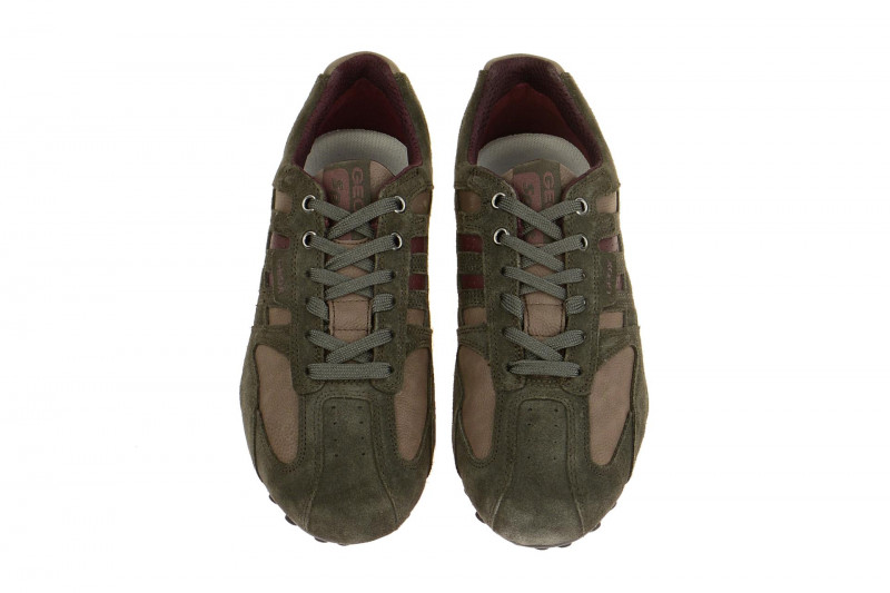 Geox Snake Schuhe braun rot U4207K