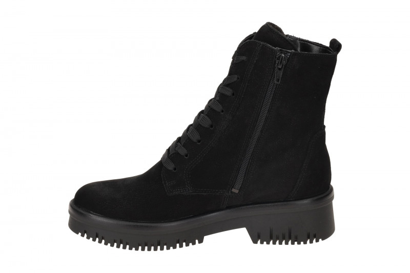 Waldläufer Alea Stiefeletten Boots schwarz Glitzer H-Weite