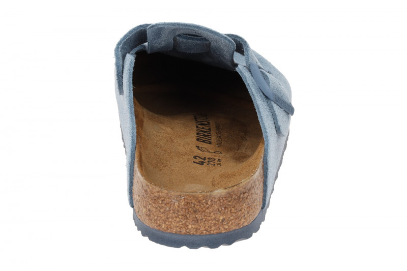 Birkenstock Boston Clogs Pantolette blau Normal-Weit UNISEX 1026769