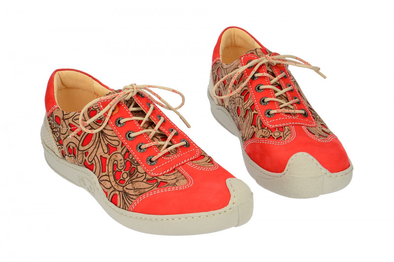 Eject Skat Schuhe rot Kork