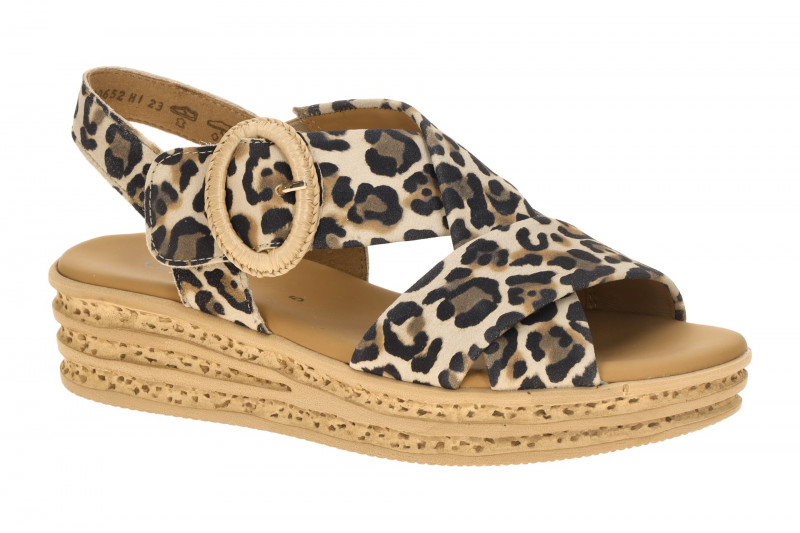 Gabor Plateau Sandale braun Luchs 84.556.32