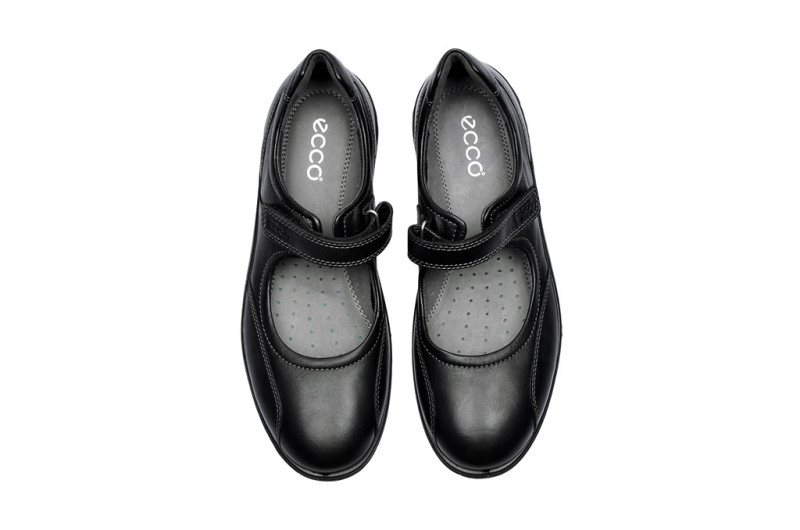 Ecco Sky Mary Jane Schuhe in schwarz Ballerina 21153301001
