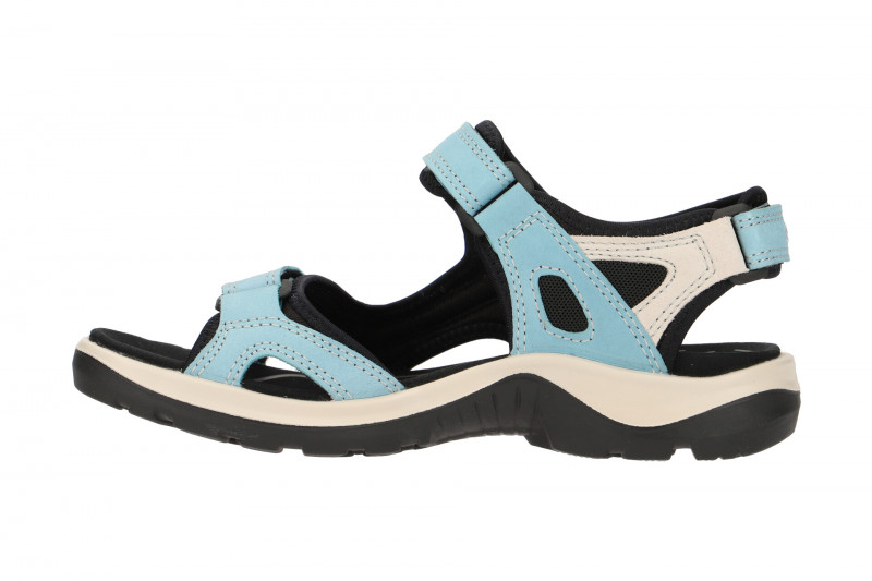 Ecco Offroad Damen Sandale hell-blau