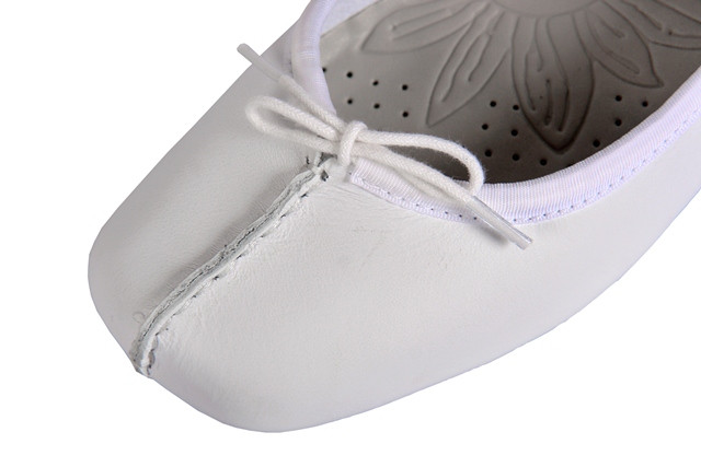 Clarks Ballerina Freckle Face weiß