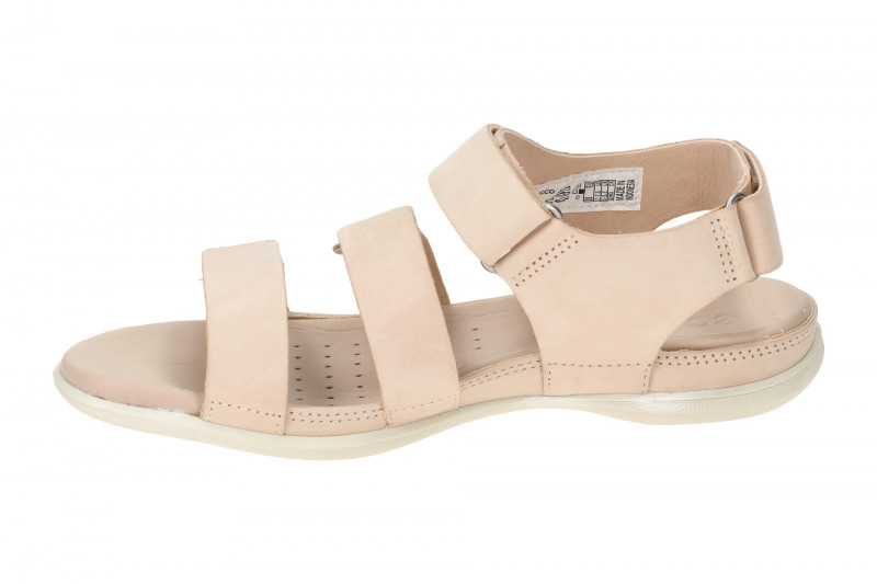 ecco Flash Damen Klett Sandale rosa Nubuck