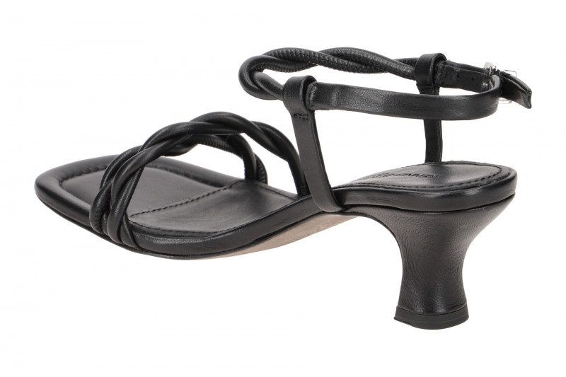 K&S Mya Sandaletten schwarz verzwirbelt 54090