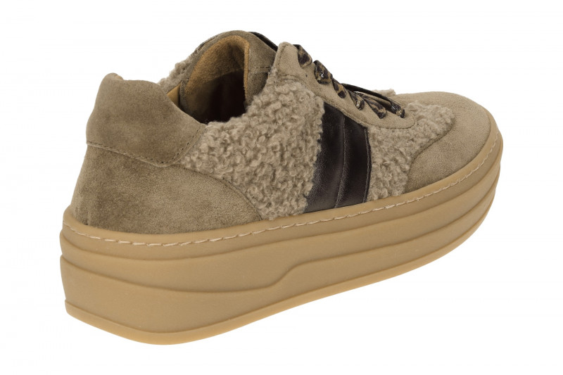 Gabor Best Fitting Schuhe Plateau Sneakers braun Wolle 73.350.14