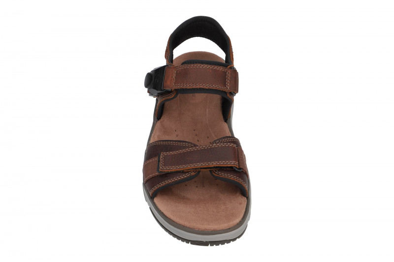 Clarks UnTrekPart Herren Sandale braun