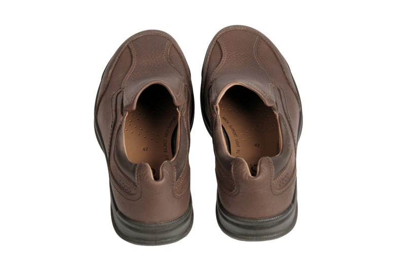 Ecco Remote Schuhe bison braun Slipper