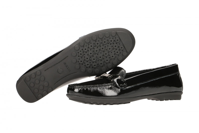 Geox Elidia Schuhe schwarz Lack D942TC