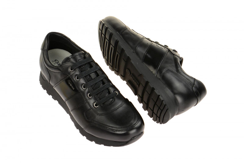 Geox Respira Emildon A Halbschuhe in schwarz Herenschuhe