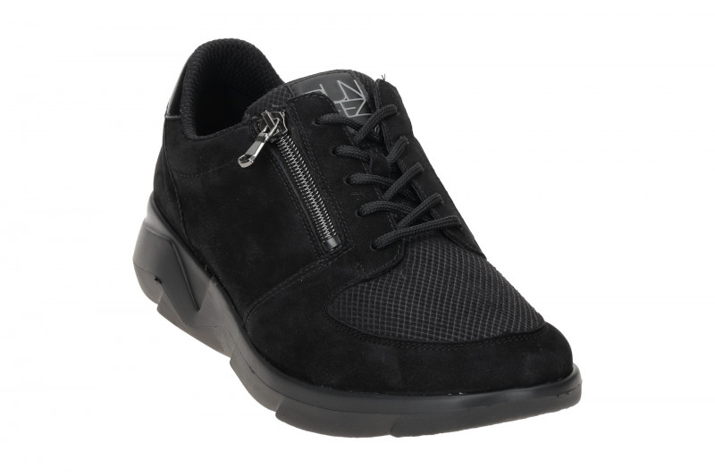 Waldläufer Funky Schuhe schwarz OrthoTritt K-Weite