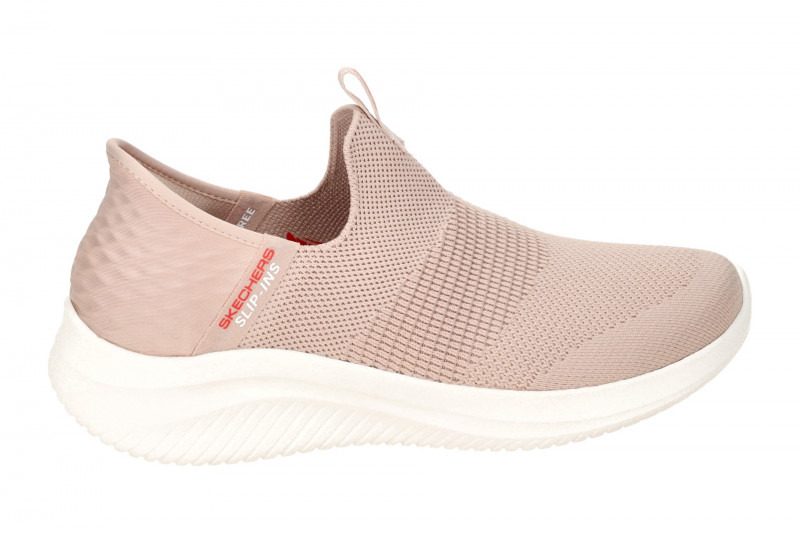 Skechers Ultra Flex Slipper Schuhe rosa Hands Free 149708