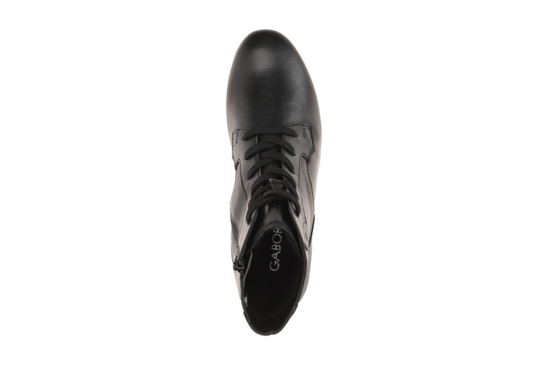 Gabor Stiefelette Ankle Boots schwarz Nappa H-Weite 8031.04.001