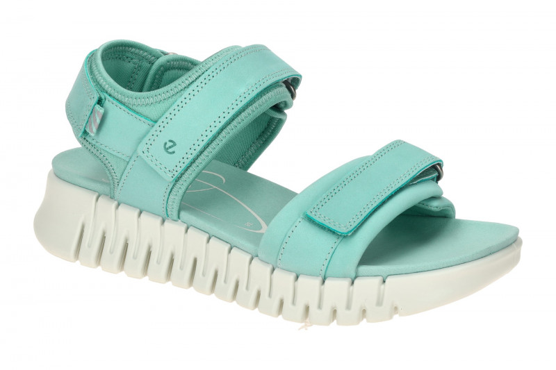 Ecco Gruuv Sandalen blau aquatic Damen 213103