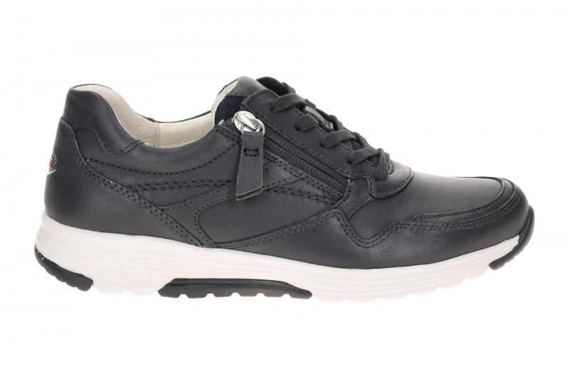 Gabor RollingSoft Schuhe blau Glattleder 86.978.56