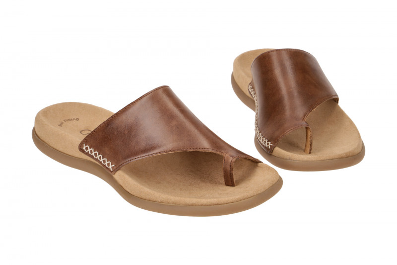 Gabor Pantolette braun Zehentrenner 03.700.24